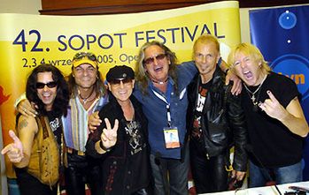 Scorpions z polskim basistą w Sopocie