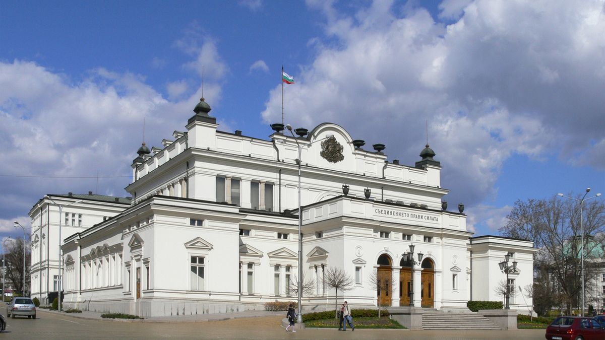 Siedziba bułgarskiego parlamentu