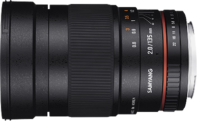 Samyang 135mm F2.0 ED UMC