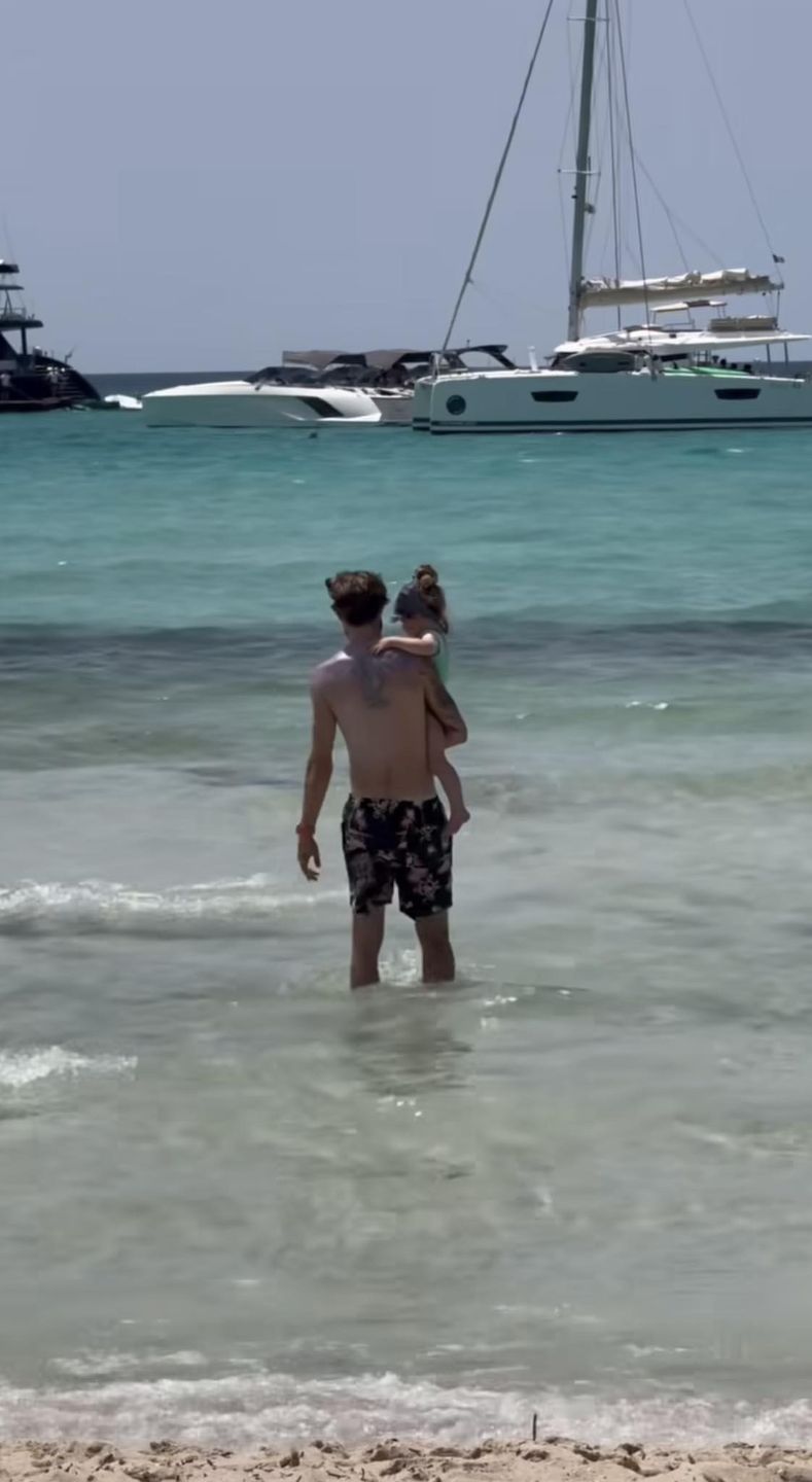 Rodzinne wakacji Zofii Zborowskiej na Majorce