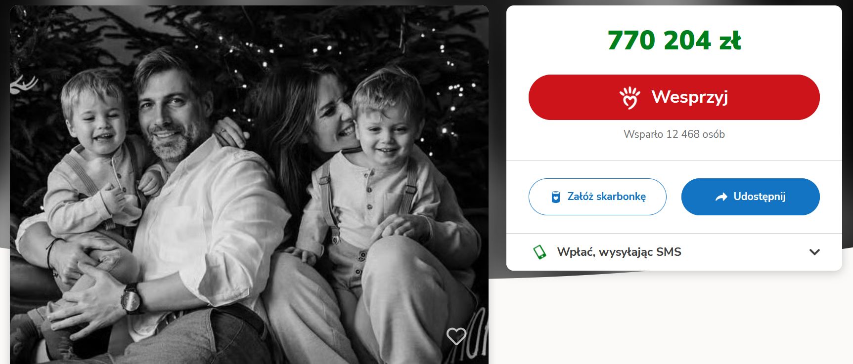 Zbiórka dla synów majora Macieja Krakowiana