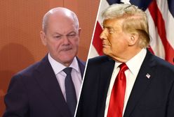 Rozmowa Trump-Scholz. "Będą współpracować na rzecz pokoju w Europie"