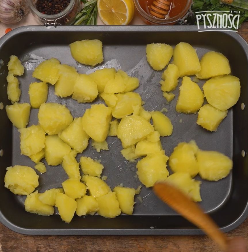 Kartoffeln mit Öl