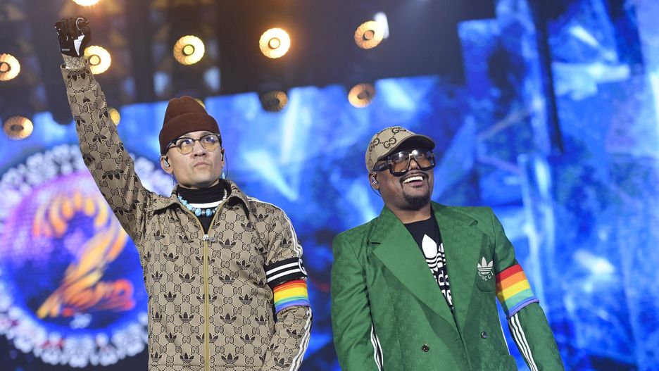 Black Eyed Peas podczas koncertu w Zakopanem