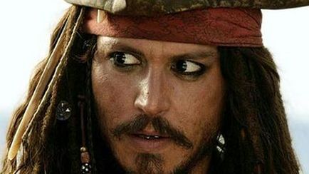 Jack Sparrow w serii filmów ''Piraci z Karaibów''