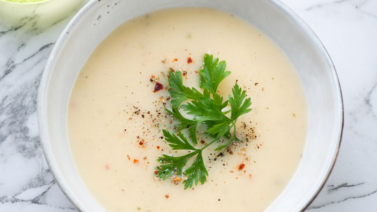 Krem z białej kapusty -  Pyszności