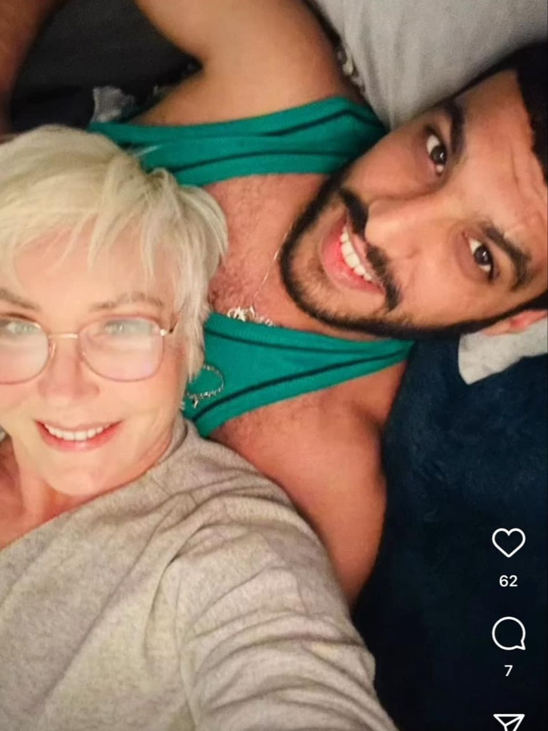 Mama Agnieszki Włodarczyk i jej młodszy o 30 lat mąż 