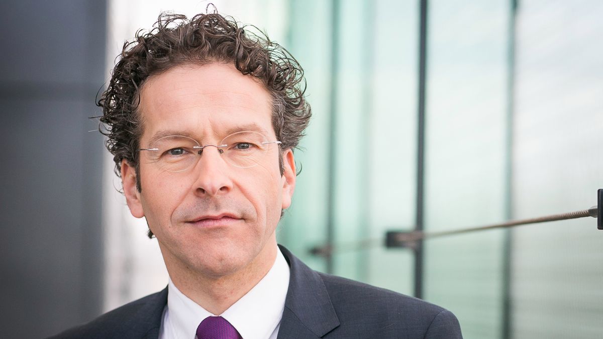 Szef eurogrupy Jeroen Dijsselbloem.