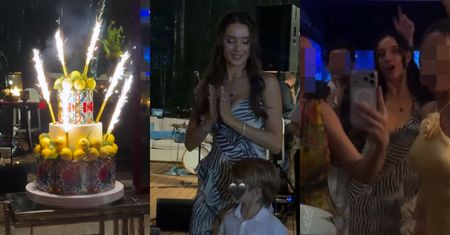 U Patrycji Tuchlińskiej impreza trwa. Były okazały tort, cytrusowe dekoracje i wykwintne potrawy: "Najlepsze rzeczy przychodzą niespodziewanie" (FOTO)