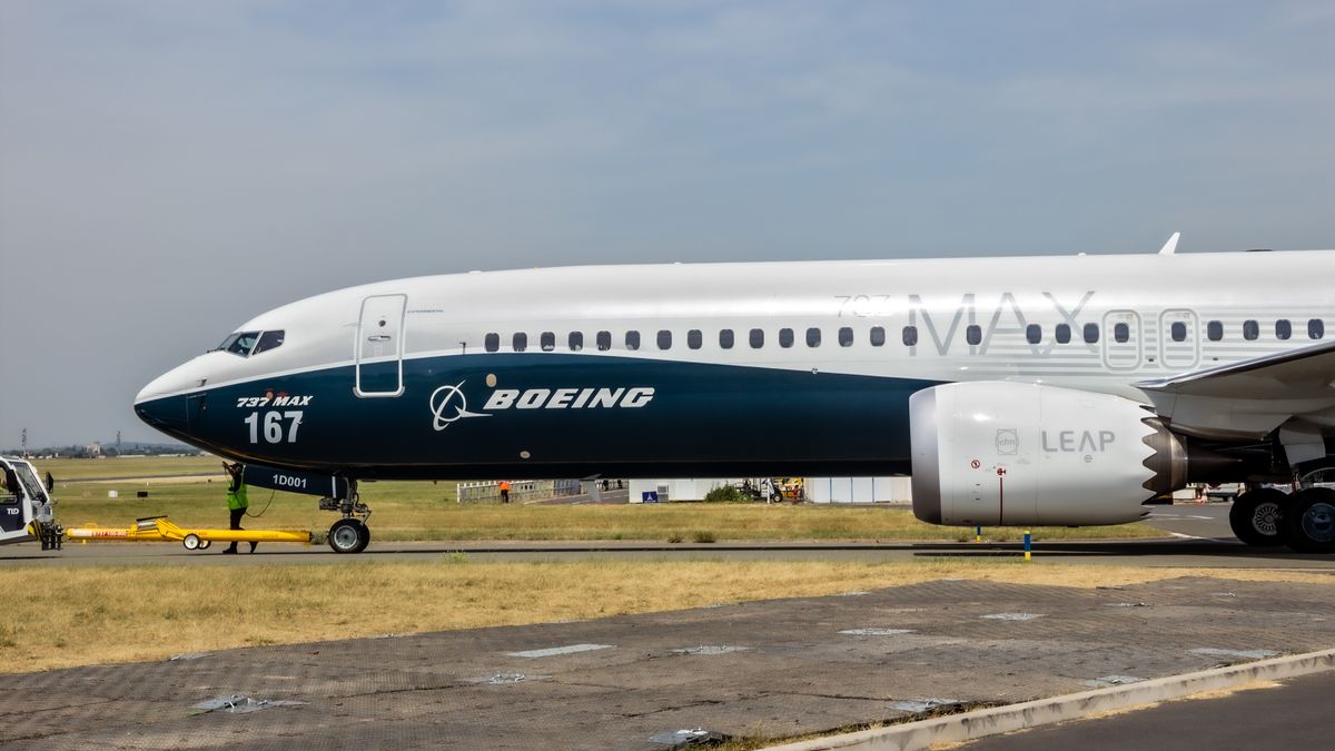Na zdjęciu Boeing 737 MAX