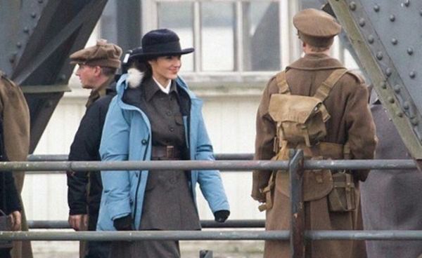 Gal Gadot i Chris Pine na planie ''Wonder Woman''