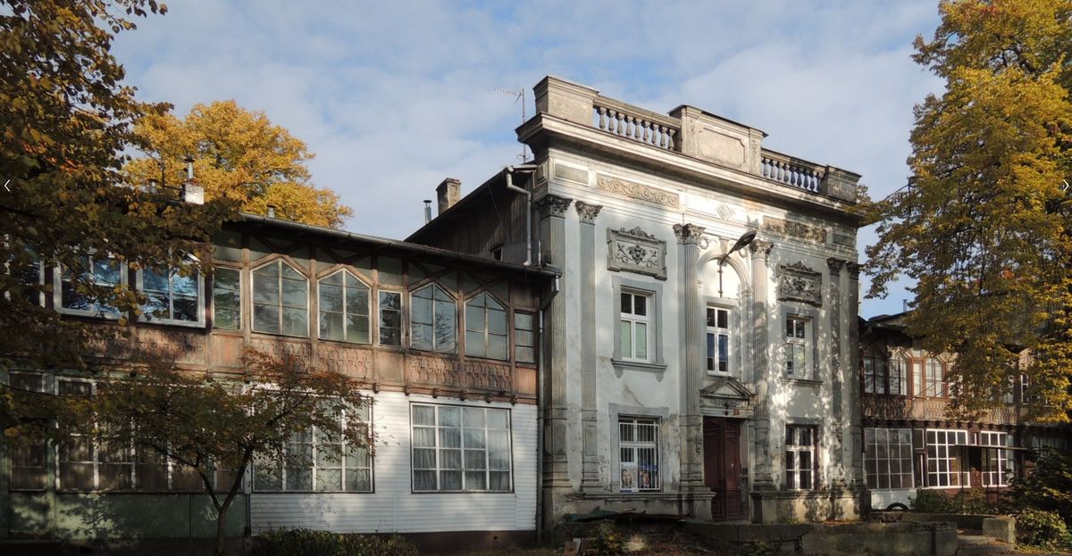 Dom Zdrojowy w gdańskim Brzeźnie. Właśnie ruszyła jego modernizacja
