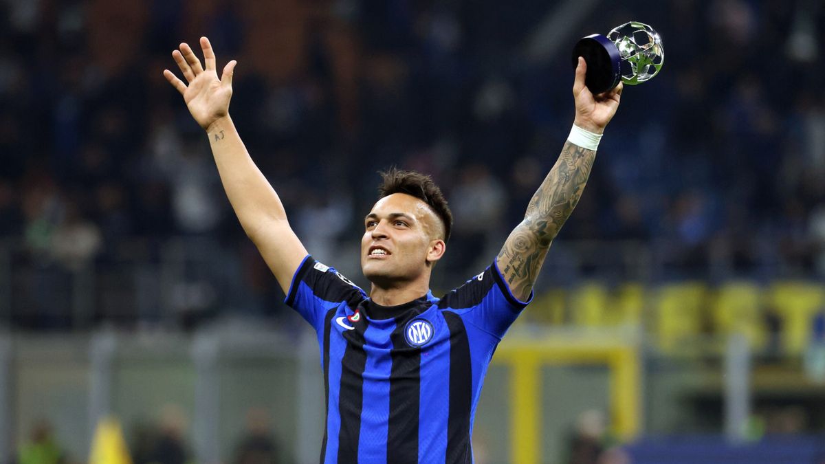 PAP/EPA / MATTEO BAZZI  / Na zdjęciu: Lautaro Martinez