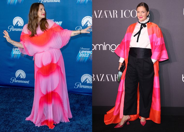 Drew Barrymore zakochała się w różu 