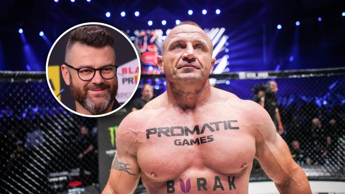 Materiały prasowe / KSWMMA.COM / Na zdjęciu: Mariusz Pudzianowski i Martin Lewandowski (w kółeczku)