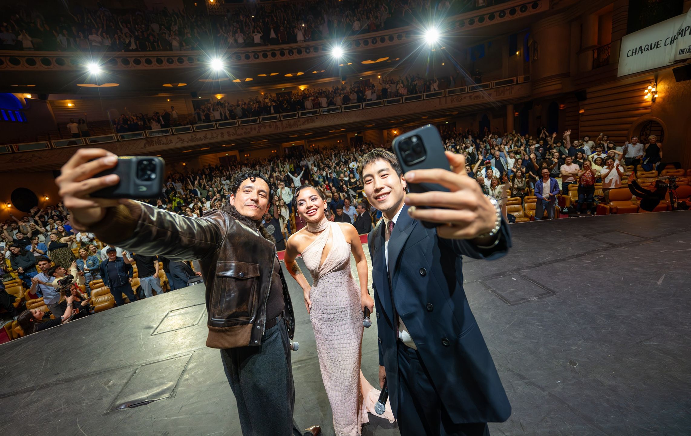 Gabriel Luna, Isabela Merced i Young Mazino na premierze