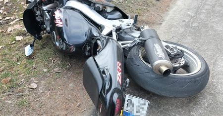 Pościg za motocyklistą pod Lublinem. 39-latek bez uprawnień, motocykl bez przeglądu od 11 lat