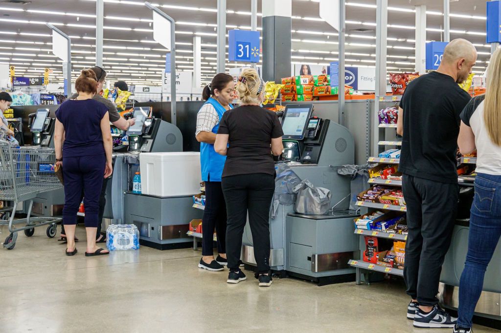 Kasy samoobsługowe w Walmarcie