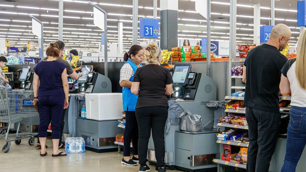 Kasy samoobsługowe w Walmarcie