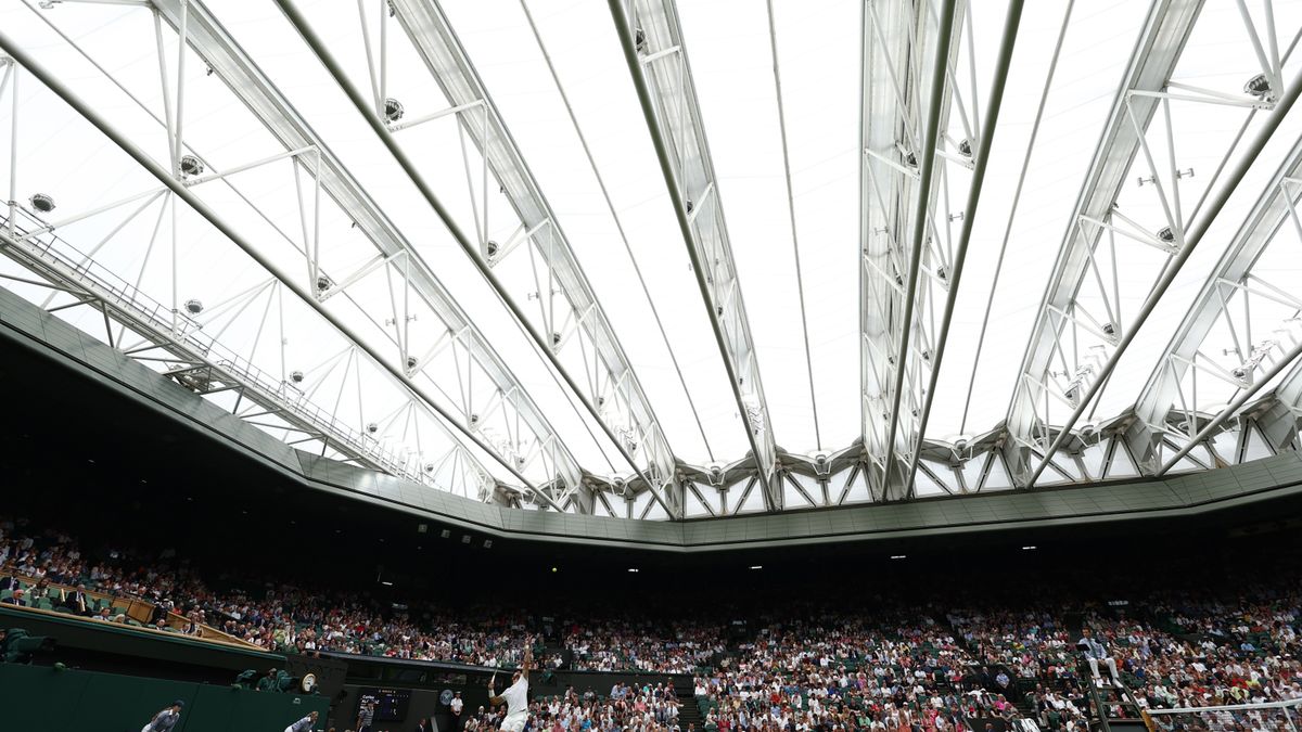 mecz Wimbledonu na korcie centralnym