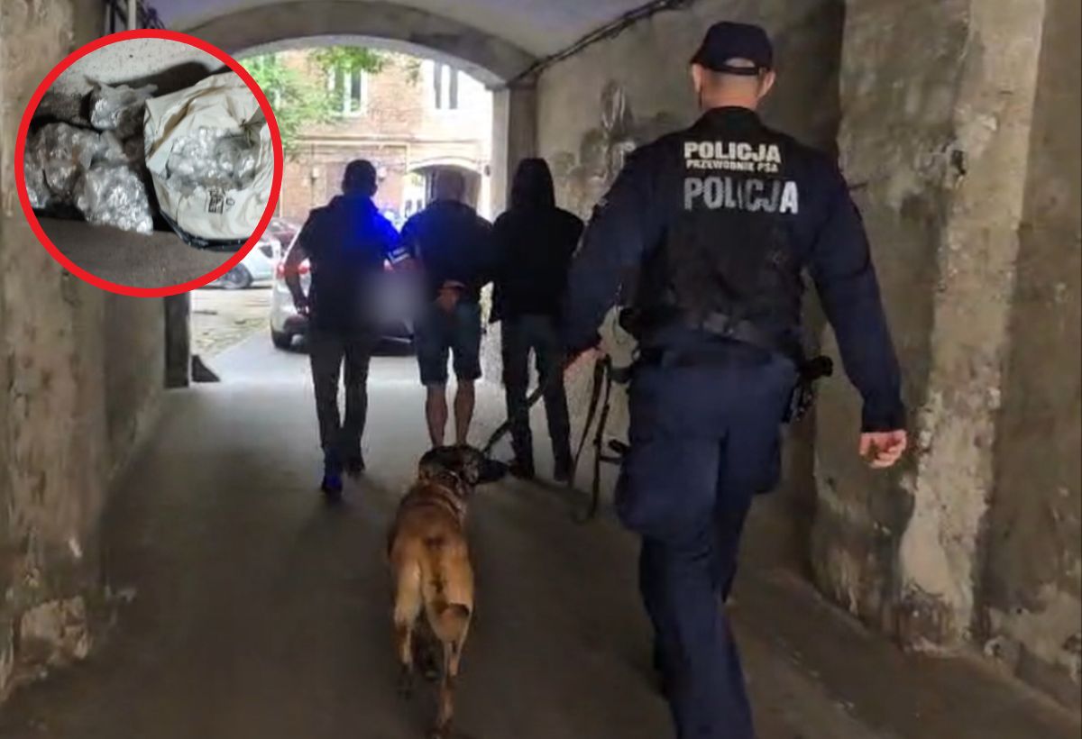 Magazyn narkotyków na strychu przy Brzeskiej. Policja zatrzymała 39-latka