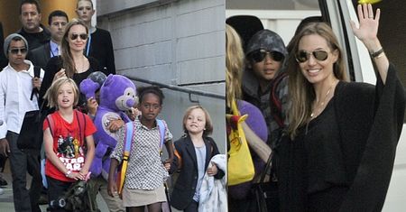 Angelina z dziećmi w Australii! (ZDJĘCIA)