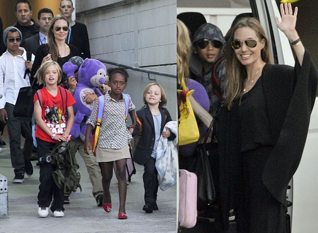 Angelina z dziećmi w Australii! (ZDJĘCIA)