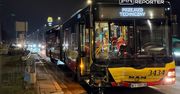 Warszawa: Zderzenie BMW z autobusem miejskim na Bielanach
