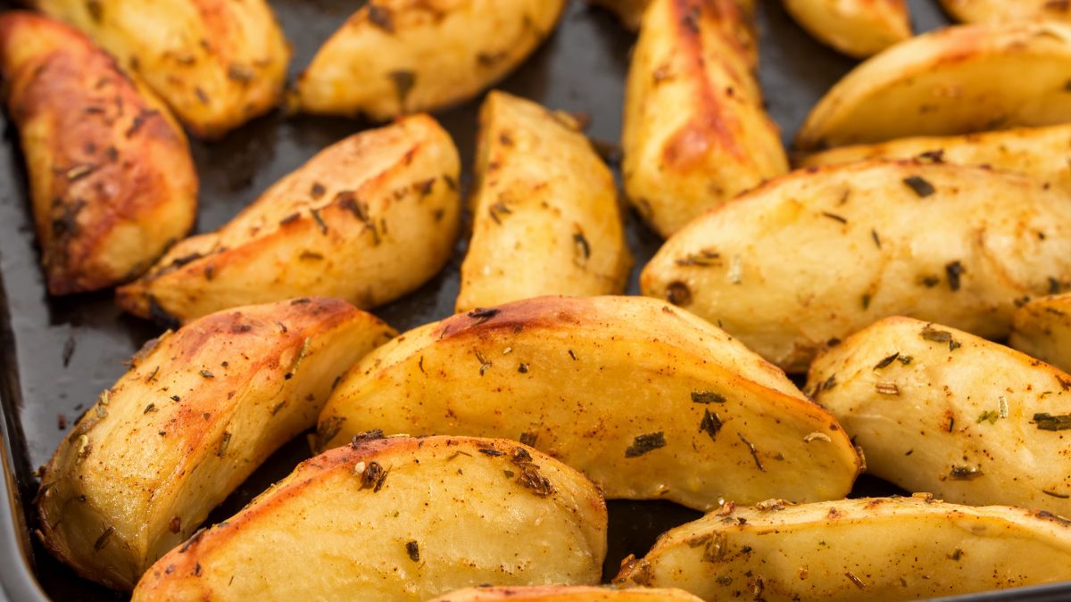 Pieczone ziemniaki w przyprawach