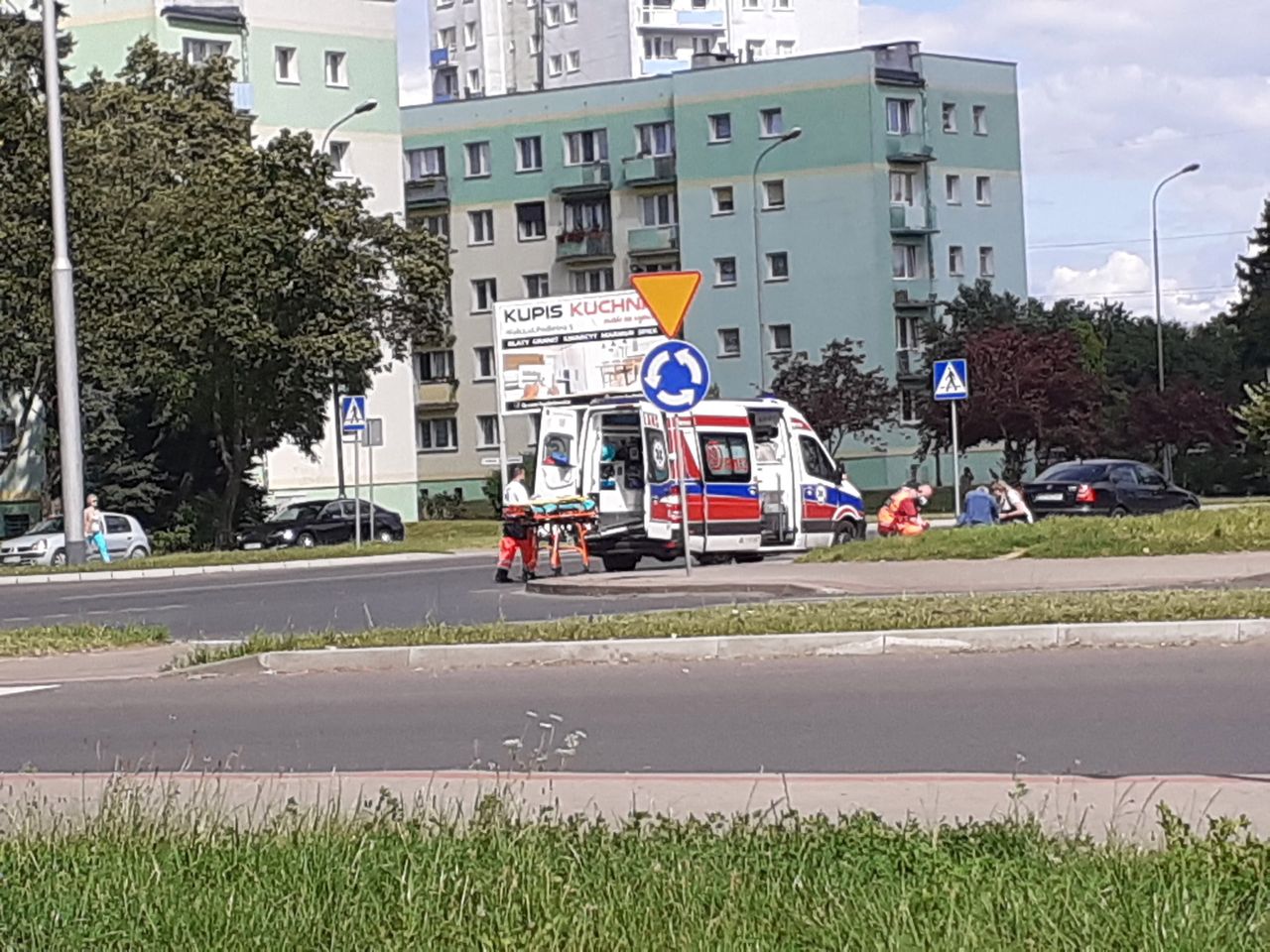 Potrącenie na Al. Wojska Polskiego