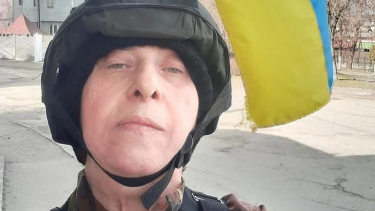 Gruzinka pomaga Ukraińcom w walce o wolność