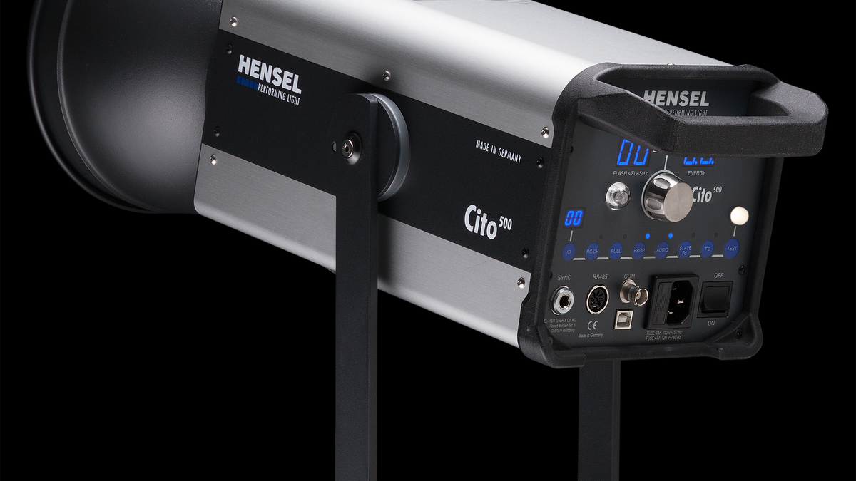 Hensel Cito 500 - najszybsze lampy kompaktowe z czasem błysku 1/100 000 s 1