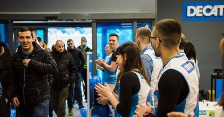 Decathlon Węglin już otwarty. Lublinianie polują na okazje [ZDJĘCIA]