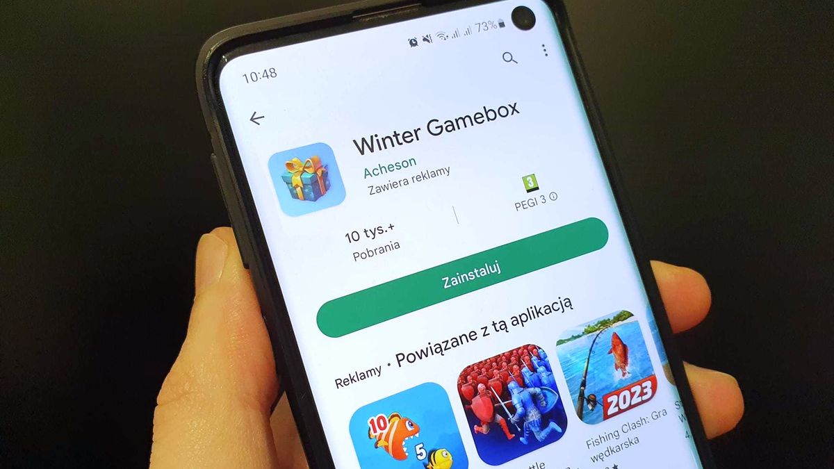 Zainfekowana aplikacja w Google Play