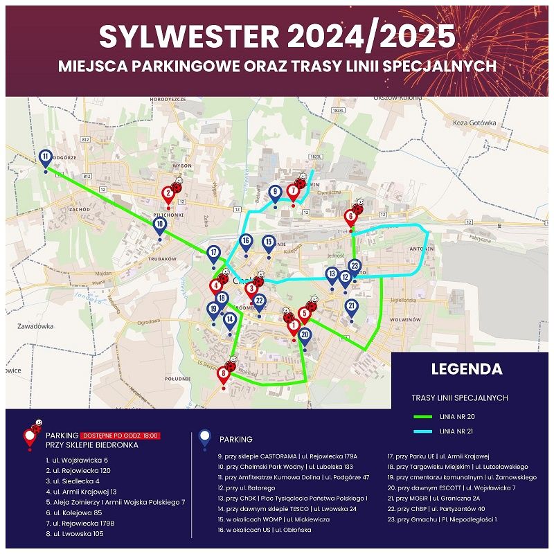 Sylwester w Chełmie