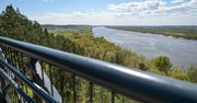 Widok z tego miejsca w Kujawsko-Pomorskiem zapiera dech. Zobacz, jak wygląda nowa platforma z widokiem na dolinę Wisły i Grudziądz