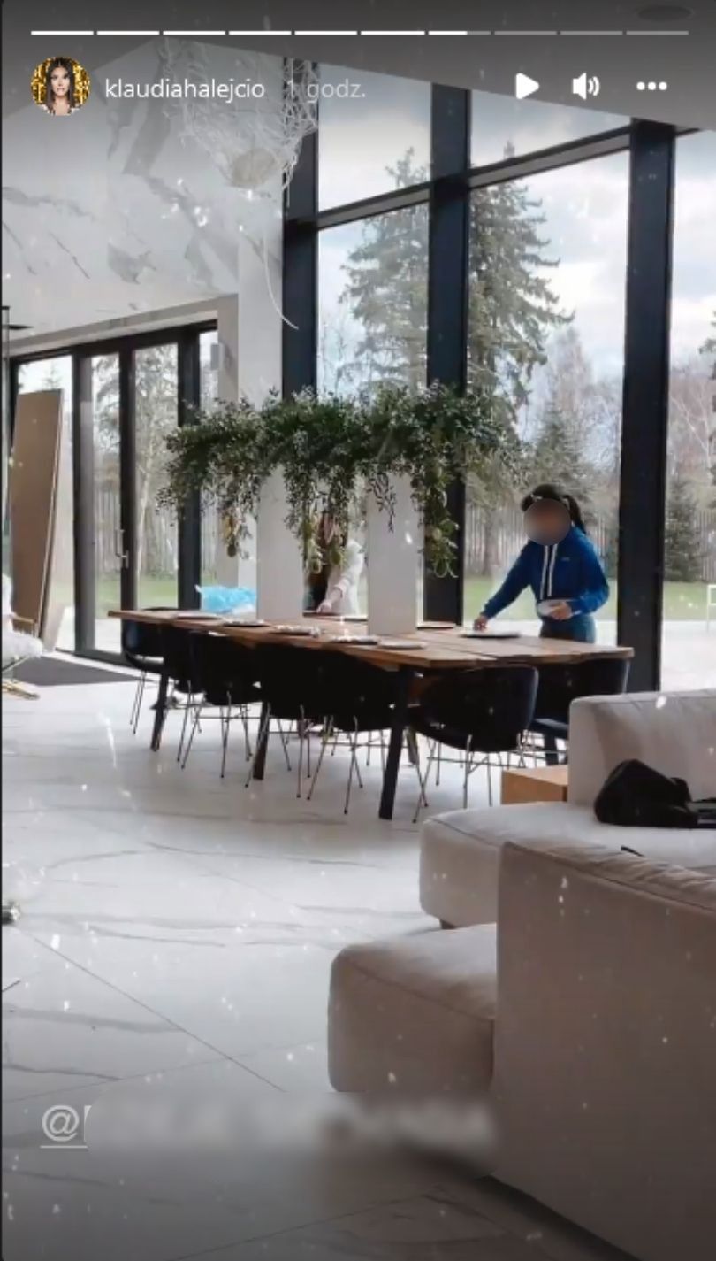 Klaudia Halejcio już szykuje się na Wielkanoc