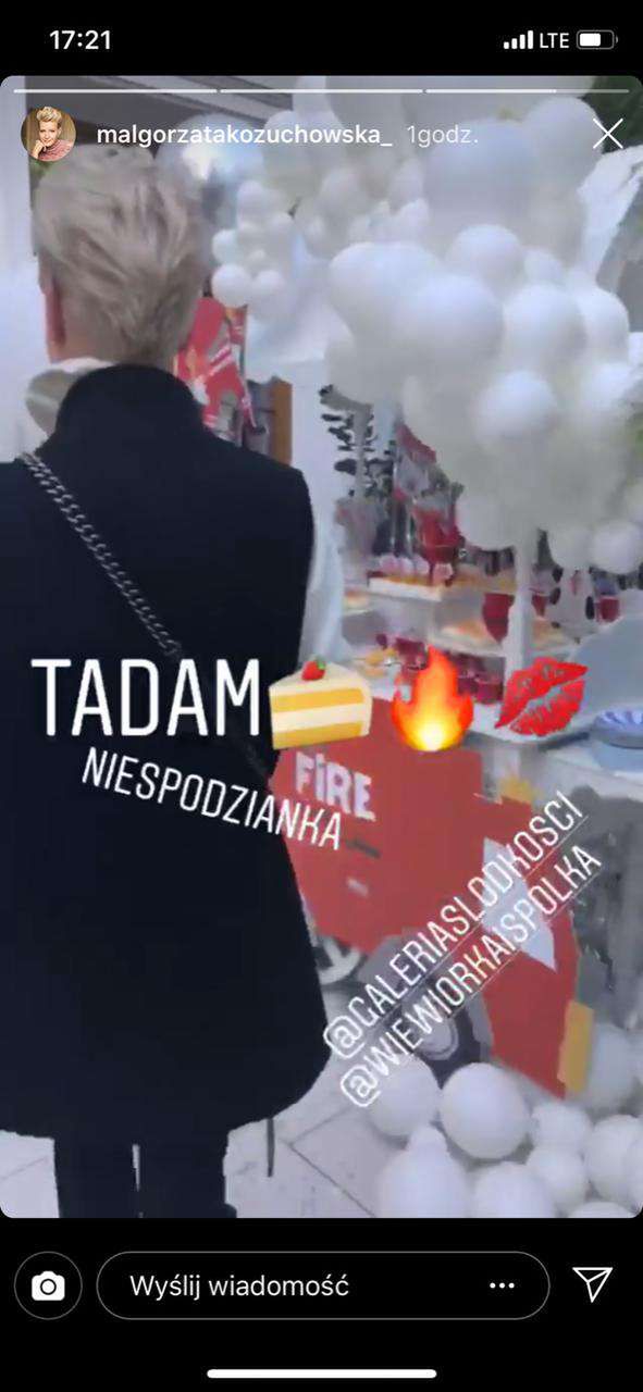 Małgorzata Kożuchowska świętuje 4 urodziny syna