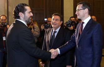 Morawiecki w Libanie. Polska przekaże pieniądze na domy dla uchodźców