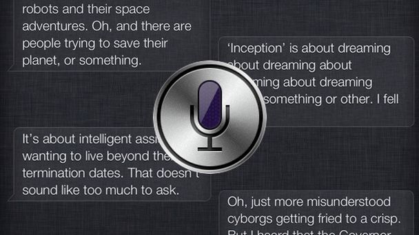 Siri zabawnym recenzentem filmów 1