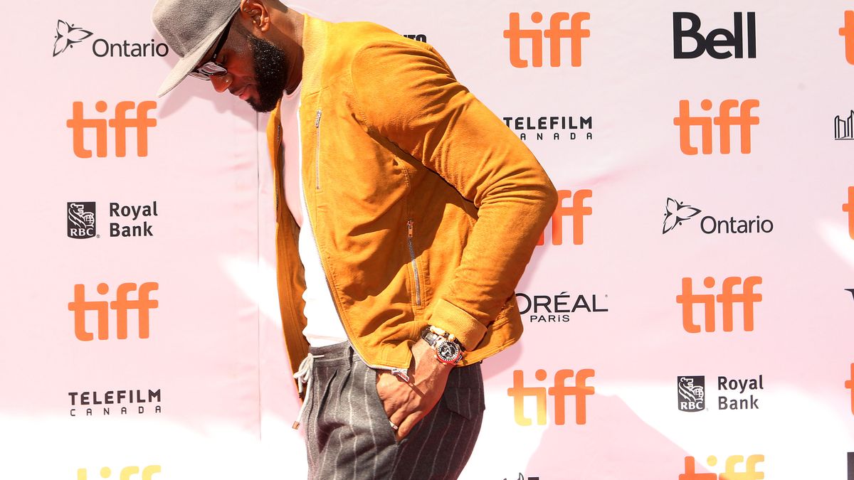 red carpet for the movie, "The Carter Effect" at the Winter Garden and Elgin Theatres during the Toronto International Film Festival
TORONTO, ON- SEPTEMBER 9  -  LeBron James at the red carpet for the movie, "The Carter Effect" at the Winter Garden and Elgin Theatres during the Toronto International Film Festival  in Toronto.  September 9, 2017.        (Steve Russell/Toronto Star via Getty Images)
Steve Russell
Staff Photographer, Steve Russell