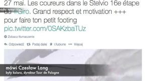 Majka stracił na wpadce organizatorów Giro d'Italia. "Pomyłka wypaczyła wynik"