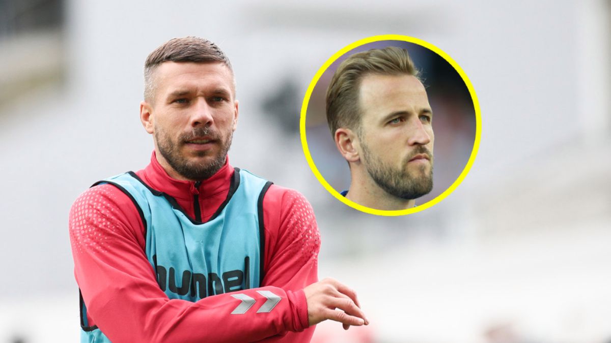 Lukas Podolski i Harry Kane