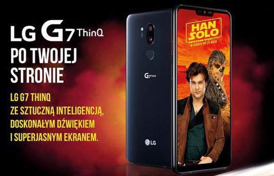 „Han Solo: Gwiezdne wojny - historie” w kampanii LG G7 ThinQ (wideo)