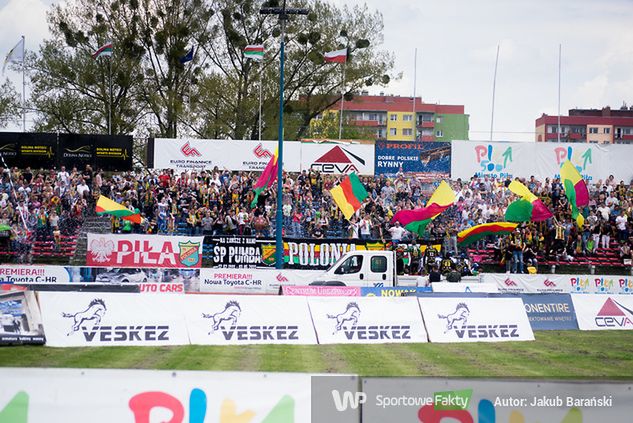 Dobre wyniki pilskiego klubu przyciągają kibiców na stadion