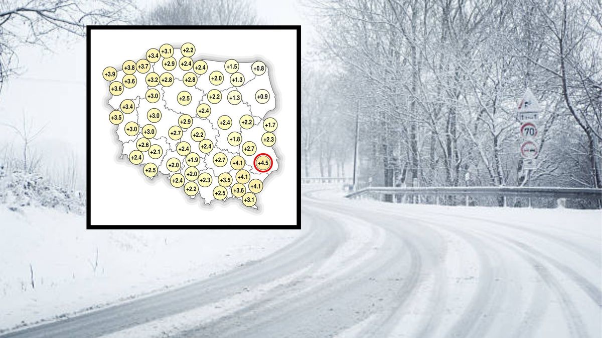 Ostrzeżenia IMGW: Mgły i marznące opady do piątku
