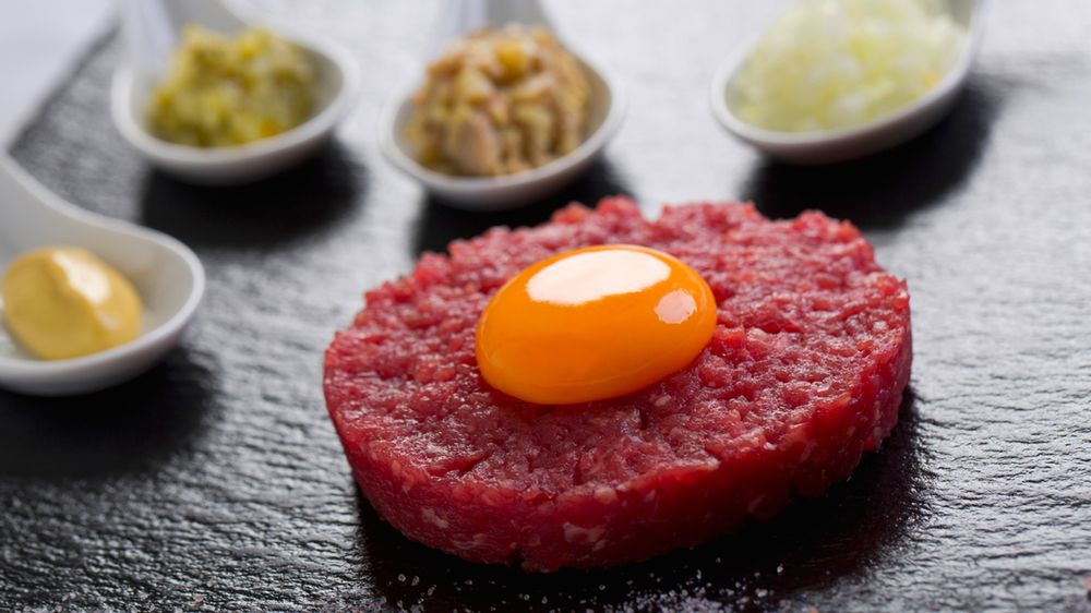 Surowa łopatka wołowa (samo mięso)