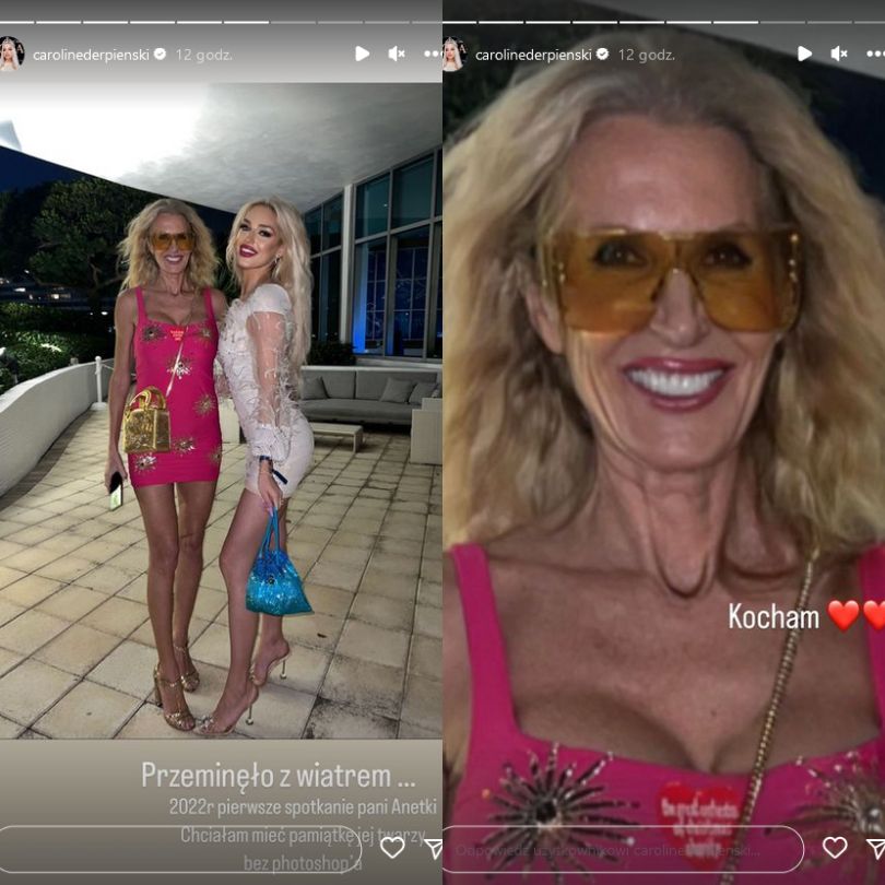 Caroline Derpienski uderza w Anetę Glam. "Żona Miami" już odpowiedziała