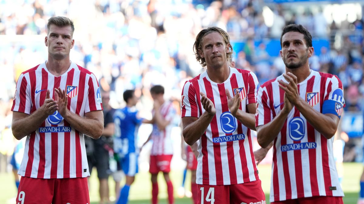 PAP/EPA / PAP/EPA/ADRIAN RUIZ HIERRO / Piłkarze Atletico mają o czym myśleć