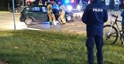 Pijany kierowca spowodował wypadek, motocyklista trafił do szpitala